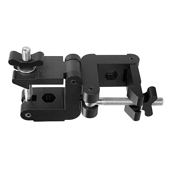 The Light Source Mega-Square 2 Inch Square 90 Degree Coupler, Black Anodized