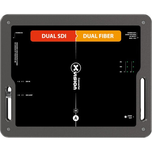 Theatrixx Technologies Dual 3G-SDI to Dual Fiber xVision Converter (Single-Mode, OpticalCON Dual)