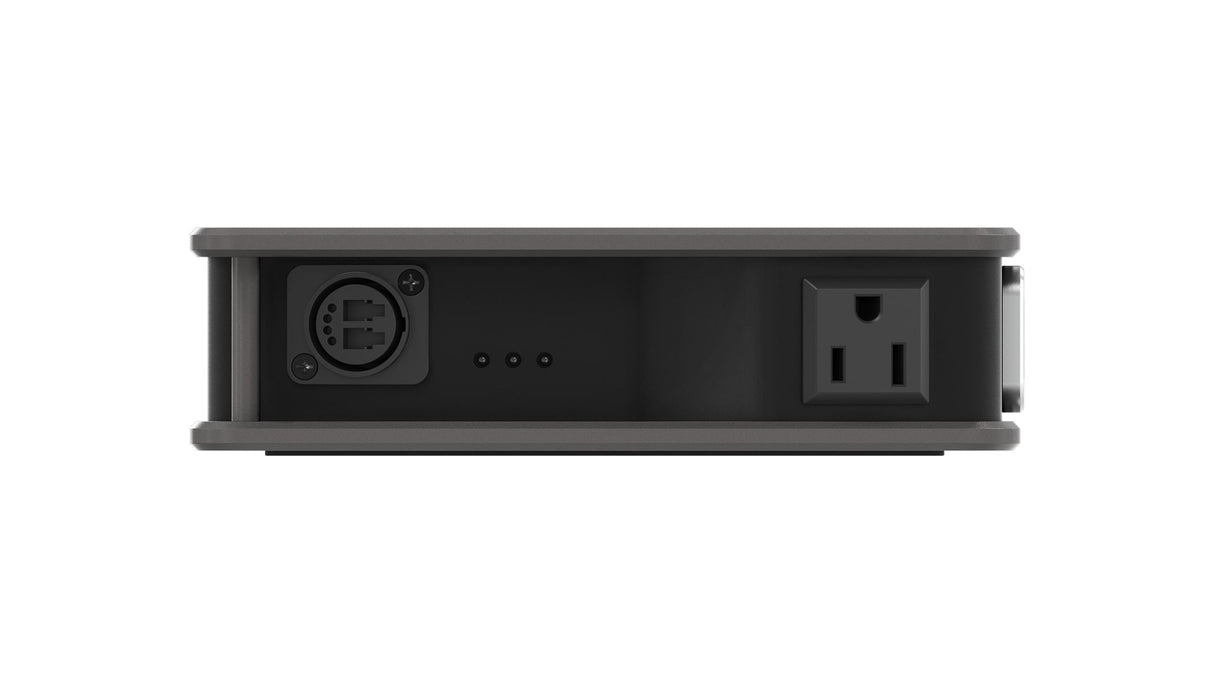 Theatrixx Technologies Fiber to 3G-SDI xVision Converter with PowerCON In/Edison Loop-Thru (Multimode, ST)