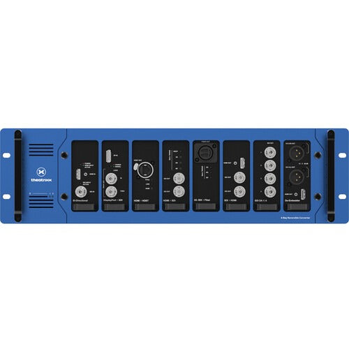 Theatrixx XVVRF8 8-Bay Reversible Converter - Empty Frame with Dual PSUs - 3RU