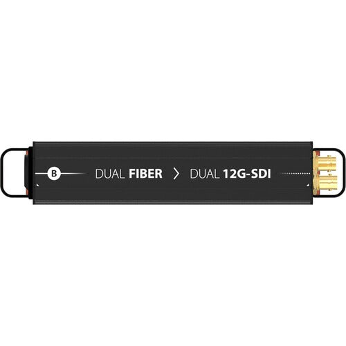 Theatrixx Technologies xVision Dual Multimode Fiber to Dual 12G-SDI Reversible Module (OpticalCON DUO)