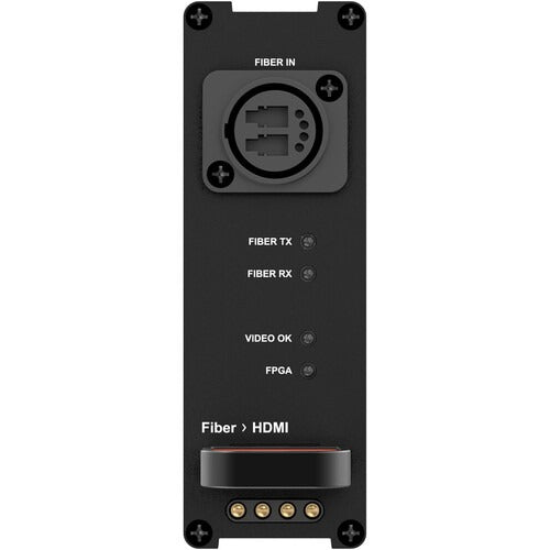 Theatrixx Technologies Fiber SDVoE to HDMI 2.0 + 1 Gb/s Ethernet Reversible Module (Single-Mode, OpticalCON Dual)
