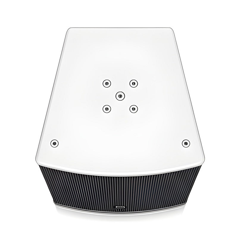 Turbosound TCS122/96-AN-UL Arrayable 2500 Watt 2 Way 12" Loudspeaker with Dendritic Waveguide, Klark Teknik DSP Technology and ULTRANET Networking, 90° H x 60° V Dispersion