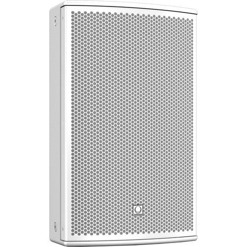 Turbosound NUQ102-AN-WH-UL 600 Watt 2-Way 10" Full Range Powered Loudspeaker with Klark Teknik DSP Technology and ULTRANET Networking (White)
