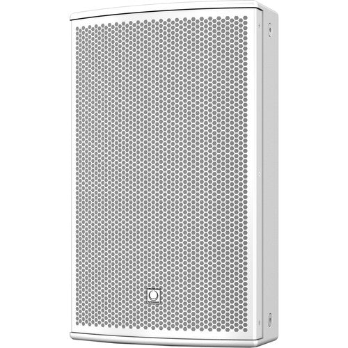Turbosound NUQ102-AN-WH-UL 600 Watt 2-Way 10" Full Range Powered Loudspeaker with Klark Teknik DSP Technology and ULTRANET Networking (White)