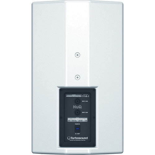 Turbosound NUQ102-WH 2-Way 10" Full Range Loudspeaker for Portable PA and Installation Applications (White)