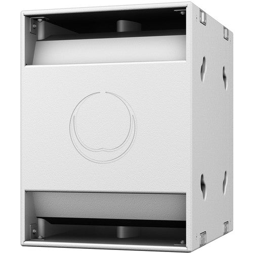 Turbosound NUQ118B-WH 18" Band Pass Subwoofer for Portable PA and Installation Applications (White)