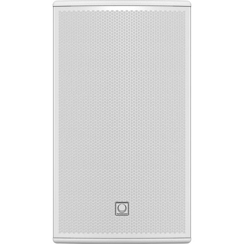 Turbosound NUQ122-AN-WH-UL 2500 Watt 2-Way 12" Full Range Powered Loudspeaker with Klark Teknik DSP Technology and ULTRANET Networking (White)