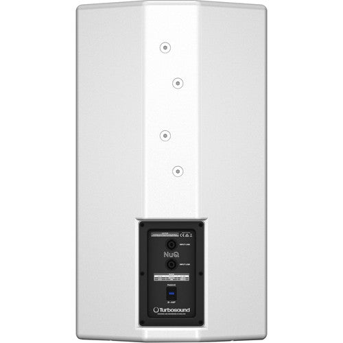 Turbosound NUQ122-WH 2-Way 12" Full Range Loudspeaker for Portable PA and Installation Applications (White)