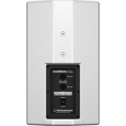 Turbosound NUQ82-WH 2-Way 8" Full Range Loudspeaker for Portable PA and Installation Applications (White)