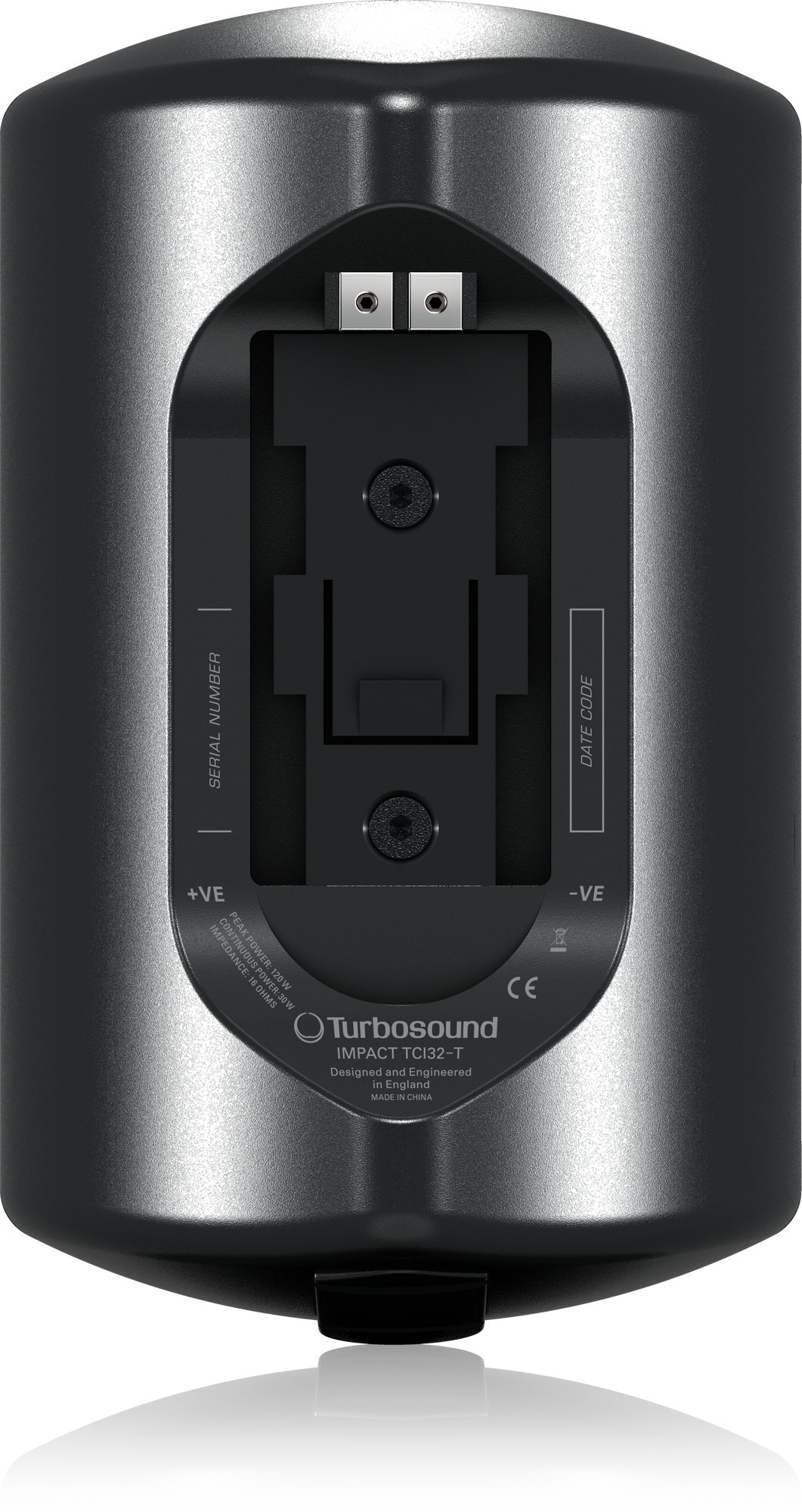 Turbosound TCI32-T 2-Way 3.5" Full Range Loudspeakers with Line Transformers for Installation Applications (Pair)