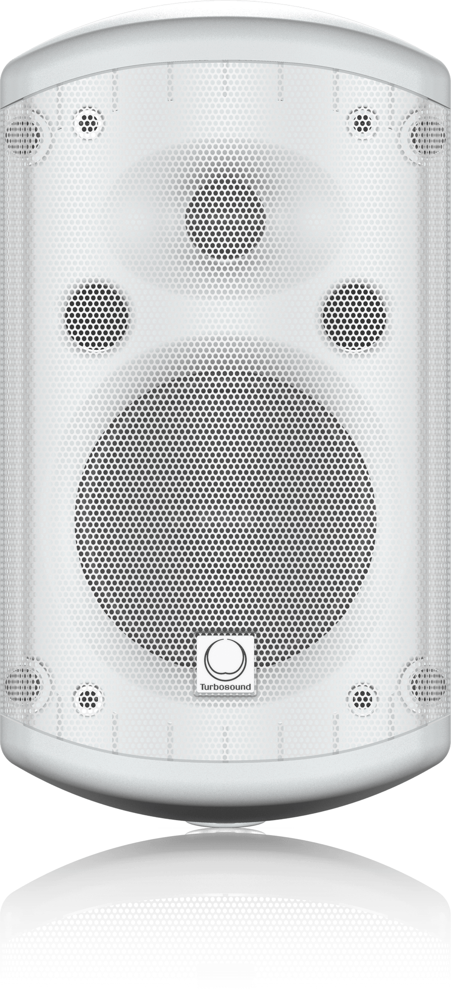 Turbosound TCI52-T-WH 2-Way 5" Full Range Loudspeakers with Line Transformers for Installation Applications (White) (Pair)