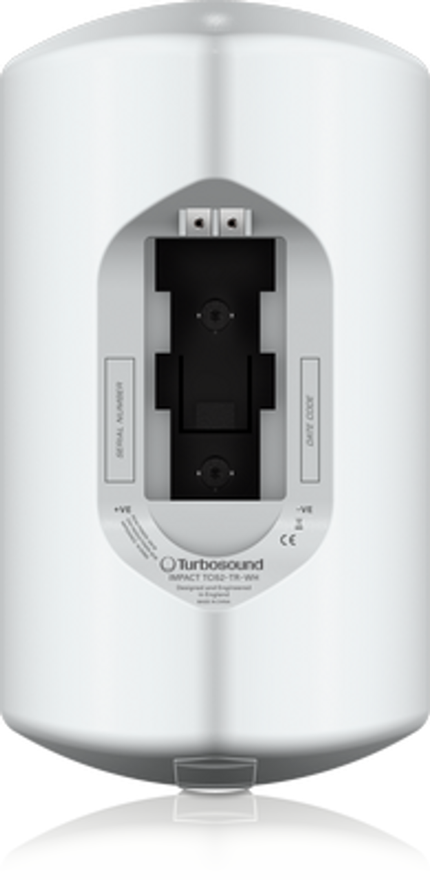 Turbosound TCI52-TR-WH 2-Way 5" Full Range Loudspeaker with Line Transformer for Installation Applications (Weather Resistant, White)