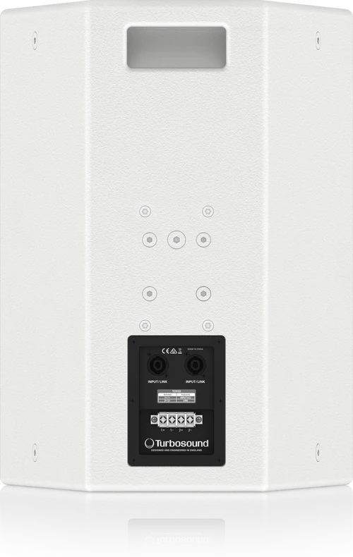 Turbosound TCX122-WH 2-Way 12" Loudspeaker for Portable PA and Installation Applications (White)