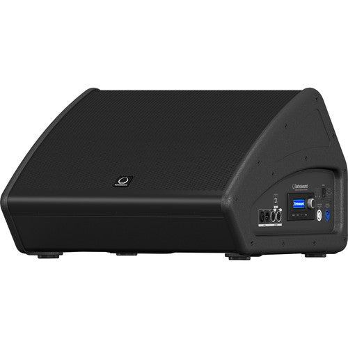 Turbosound TFM152M-AN-UL Co-axial 2500 Watt 2-Way 15" Stage Monitor with Klark Teknik DSP Technology and ULTRANET