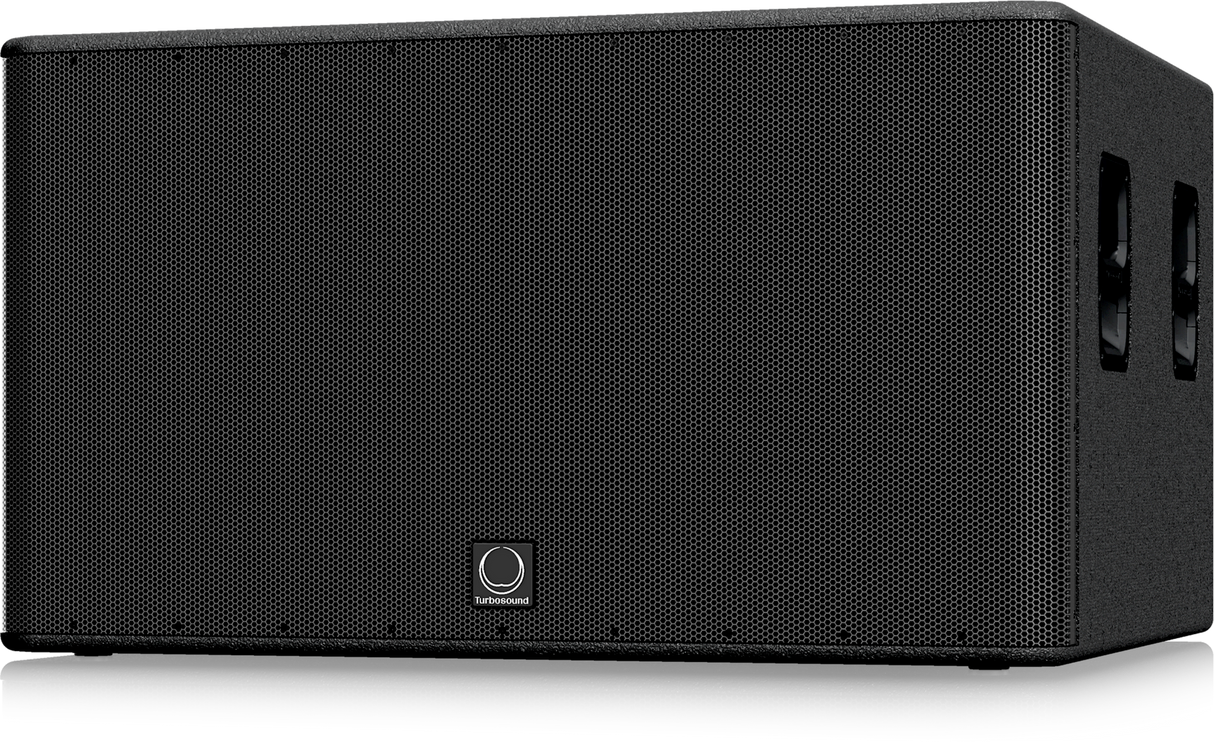 Turbosound TMS218B Dual 18" Front Loaded Subwoofer for Portable PA and Installation Applications