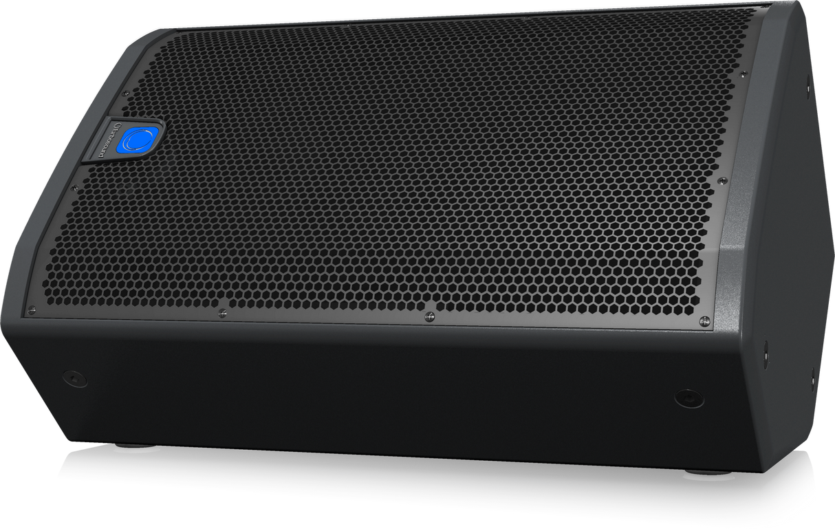 Turbosound TSP122-AN-UL 2500 Watt 2-Way 12" Powered Loudspeaker with Klark Teknik DSP Technology and ULTRANET Networking