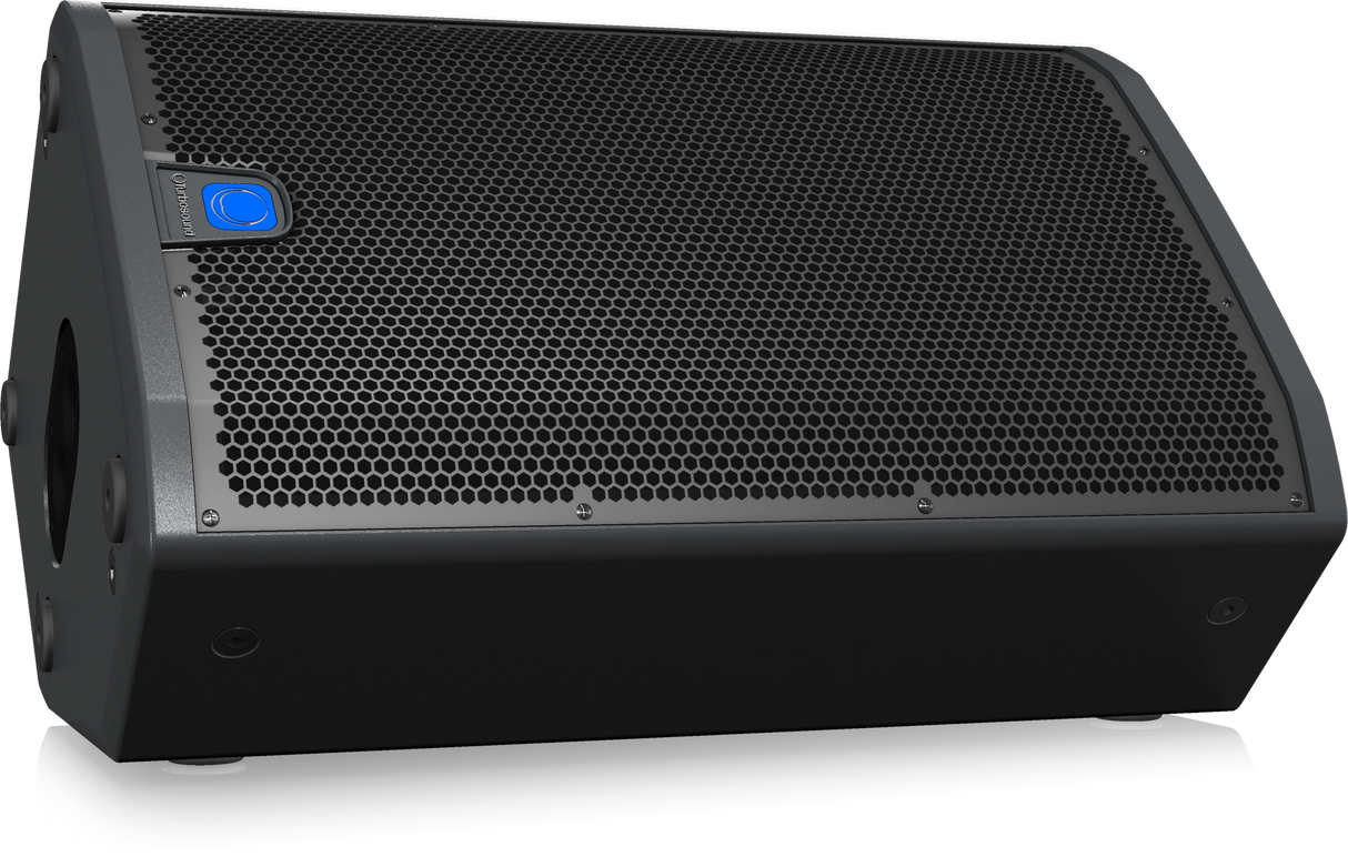Turbosound TSP122-AN-UL 2500 Watt 2-Way 12" Powered Loudspeaker with Klark Teknik DSP Technology and ULTRANET Networking