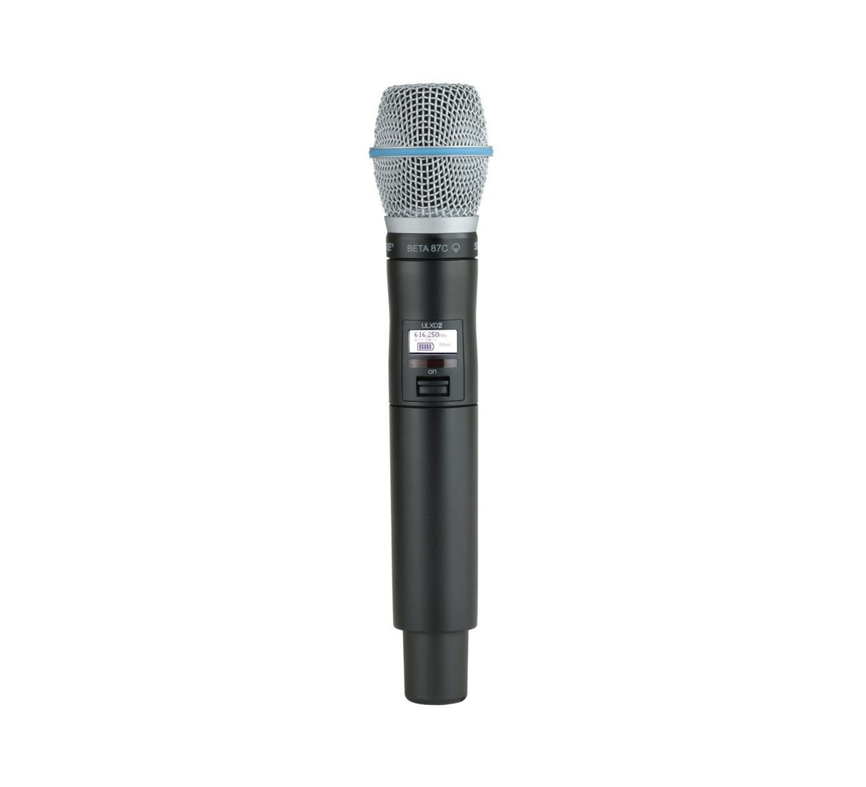 Shure ULXD2/B87C - Digital Handheld Transmitter with Beta 87C Capsule (H50 Band: 534-598 MHz)