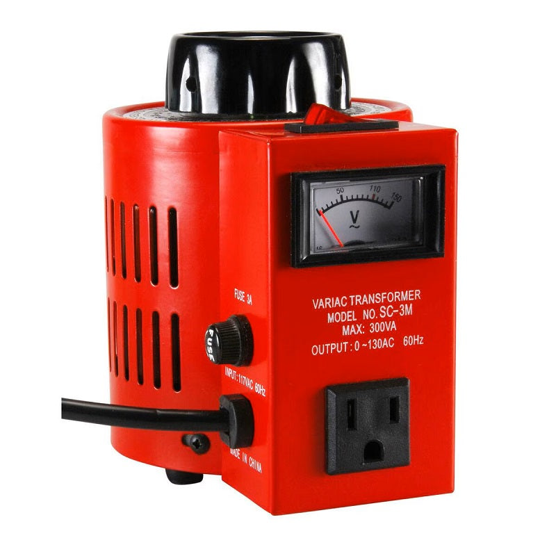 VARIAC SC-3M 300VA 0V to 130V 60Hz AC Variable Transformer