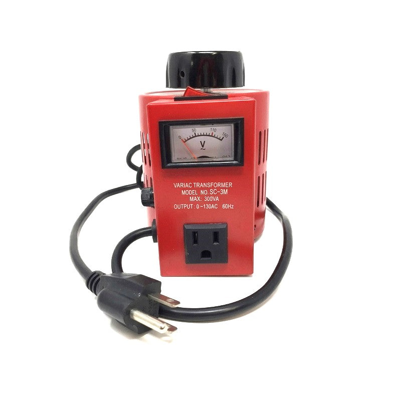 VARIAC SC-3M 300VA 0V to 130V 60Hz AC Variable Transformer