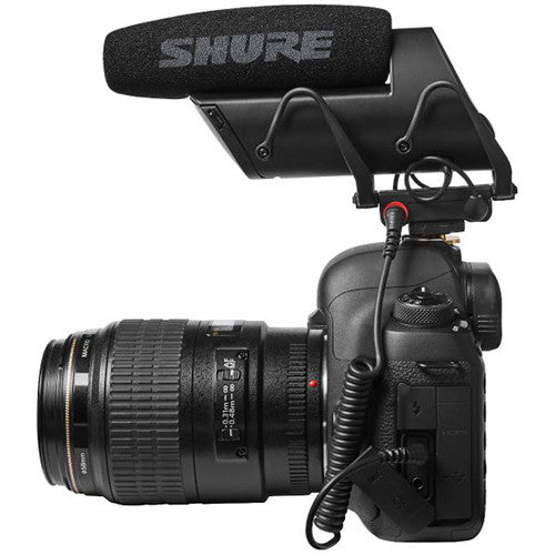 Shure VP83F LensHopper Shotgun Microphone with Integrated Flash