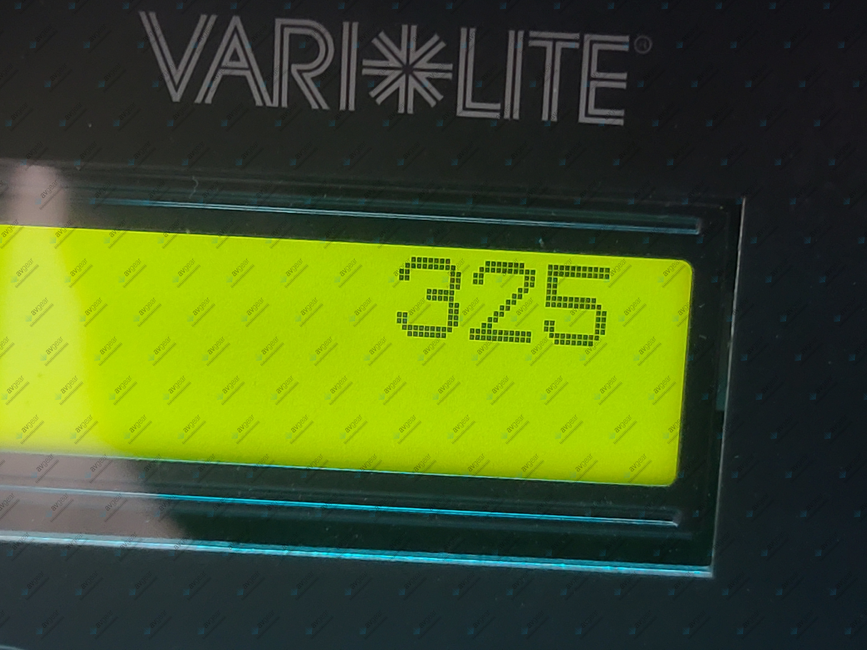 (2) Vari-Lite VL2500 Moving Head Wash Lights (325 & 8 Total Hours) w/ In Wheeled Road Hard Case