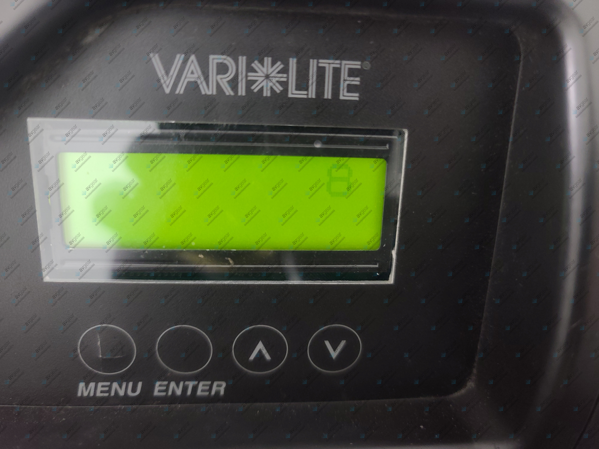 (2) Vari-Lite VL2500 Moving Head Wash Lights (325 & 8 Total Hours) w/ In Wheeled Road Hard Case