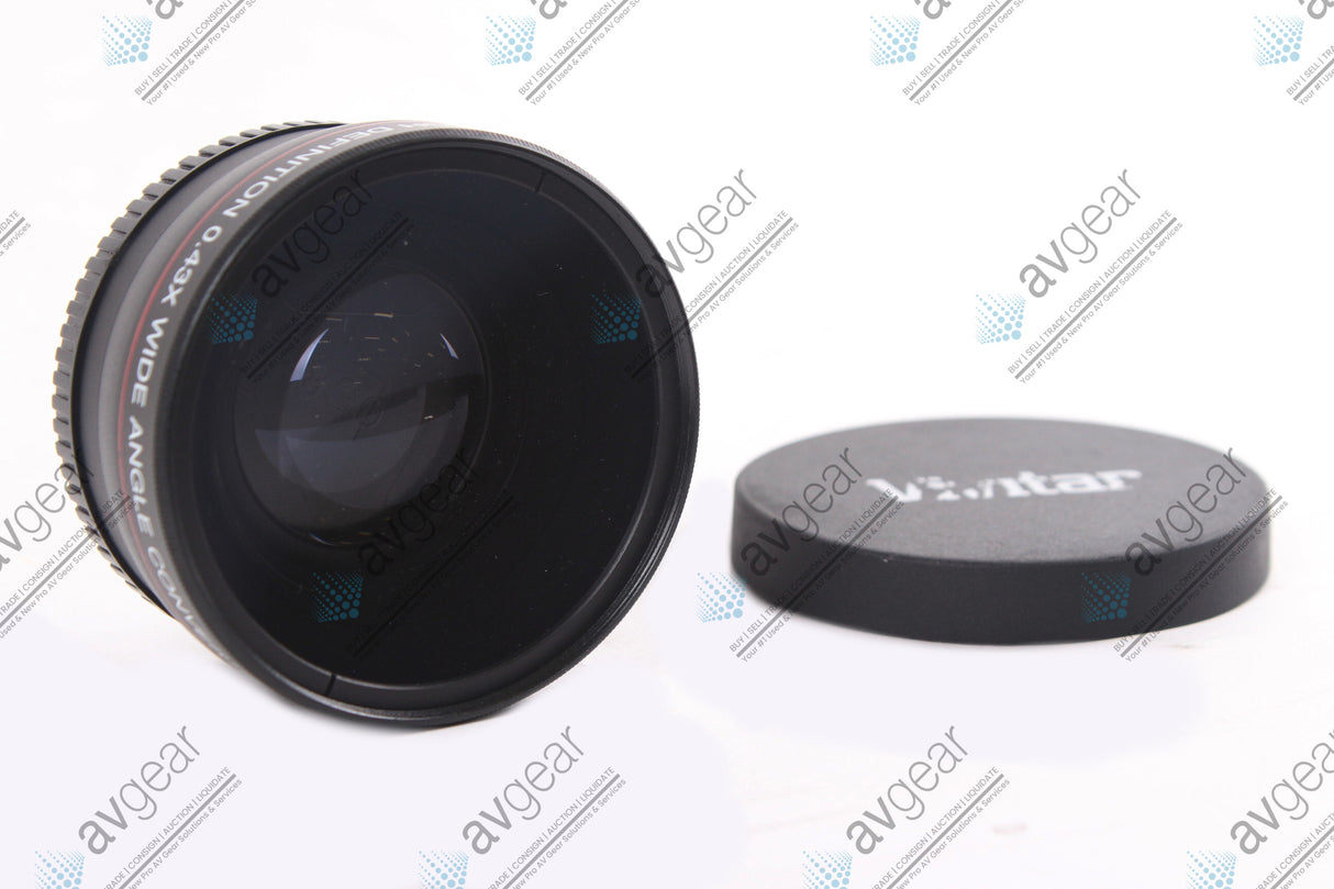 Vivitar HD4 MC AF 58mm High Definition .43x Wide Angle Converter w/ Macro Lens