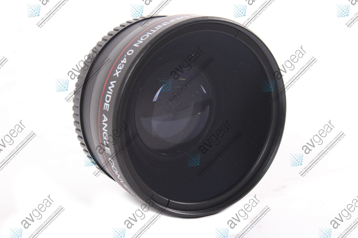 Vivitar HD4 MC AF 58mm High Definition .43x Wide Angle Converter w/ Macro Lens