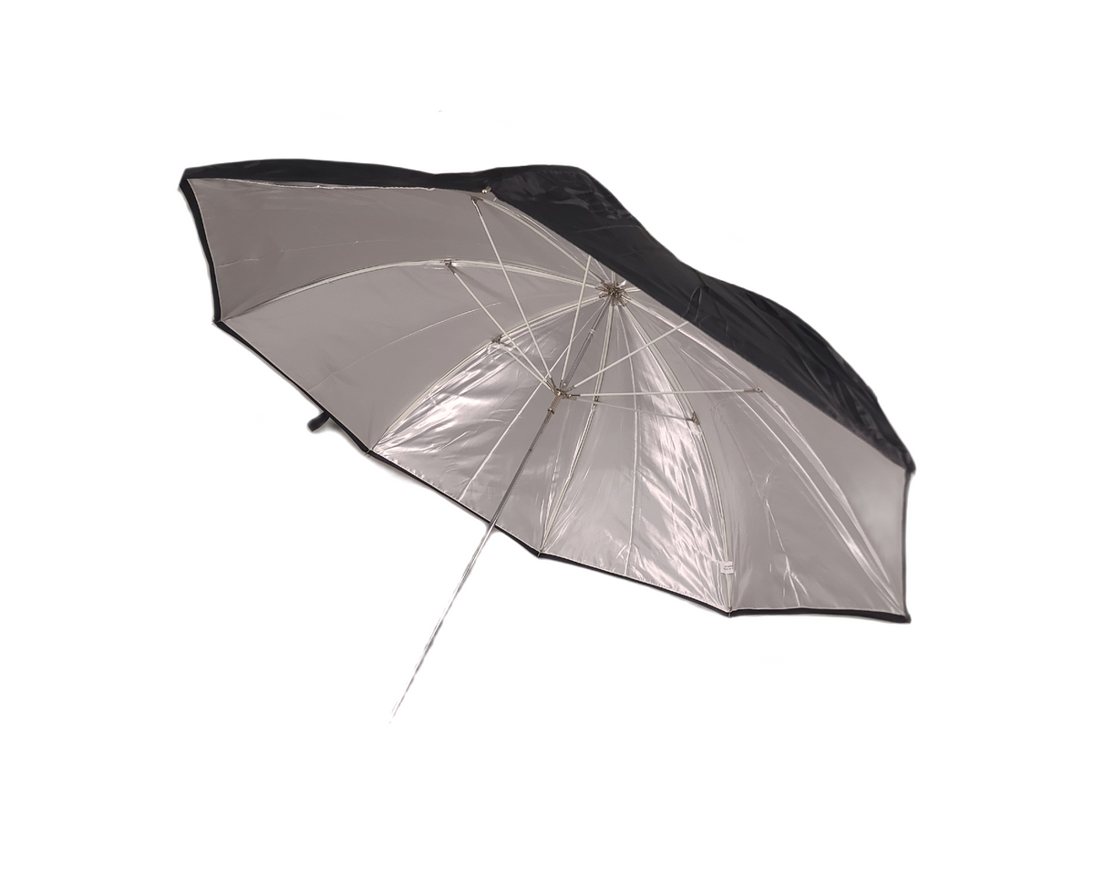 Westcott 45" Optical White Satin Umbrella with Removable Black Cover