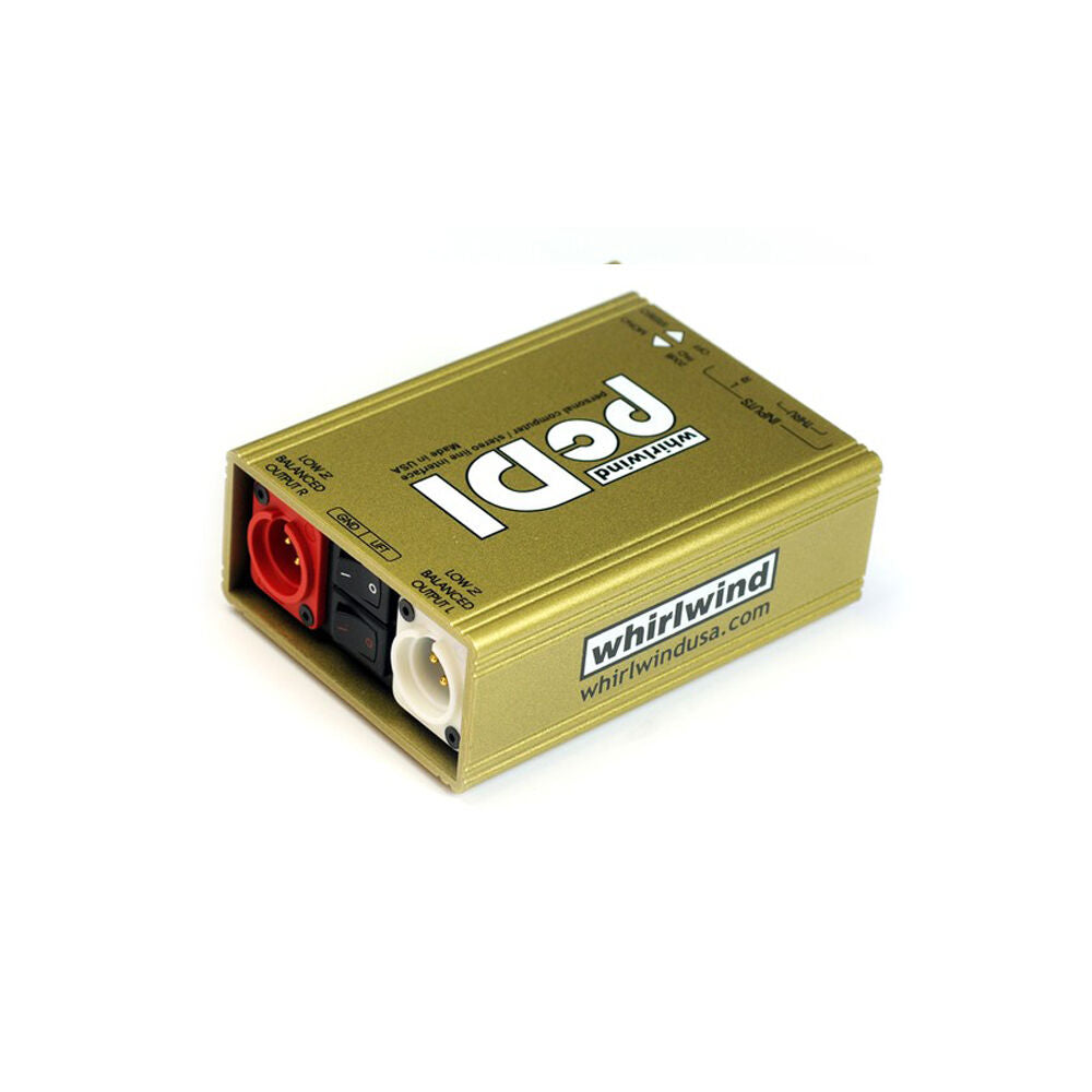 Whirlwind pcDI 2-Channel Passive A/V Direct Box