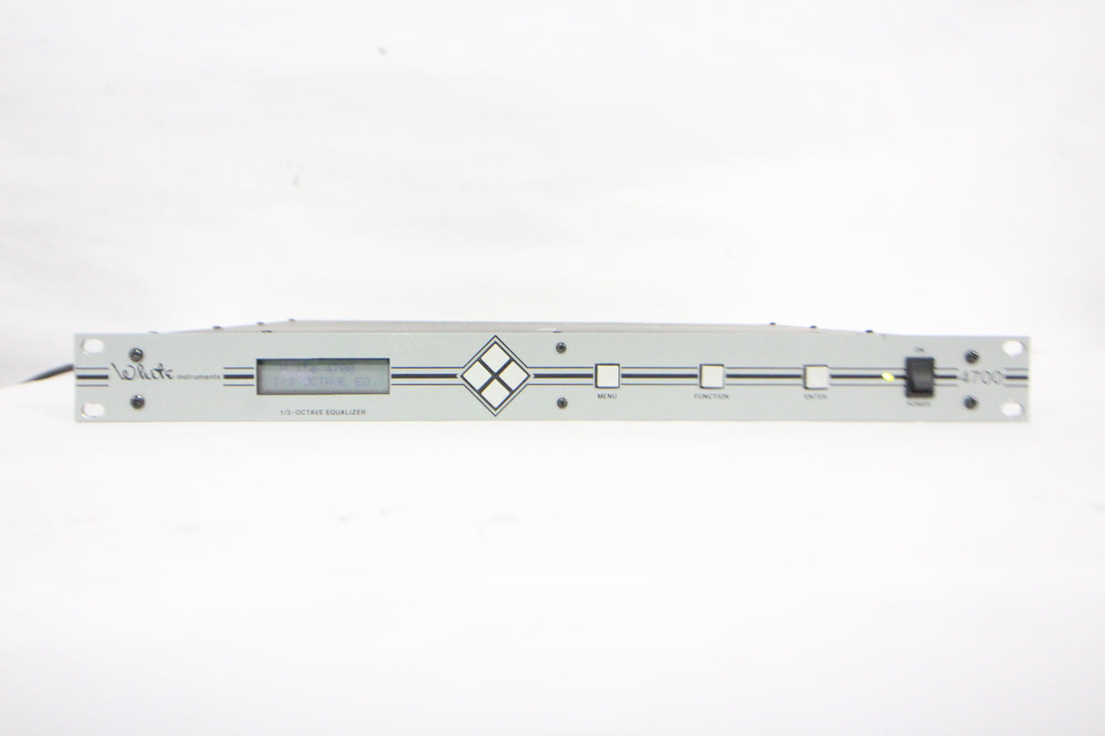 White Instruments 4700 1/3 Octave Equalizer (UNTESTED)