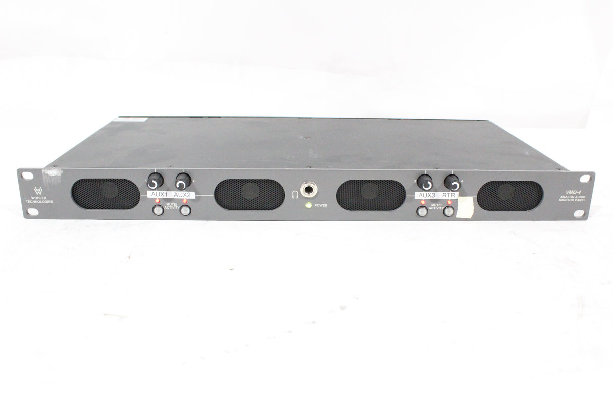 Wohler Technologies VMQ-4 Analog Audio Monitor Panel