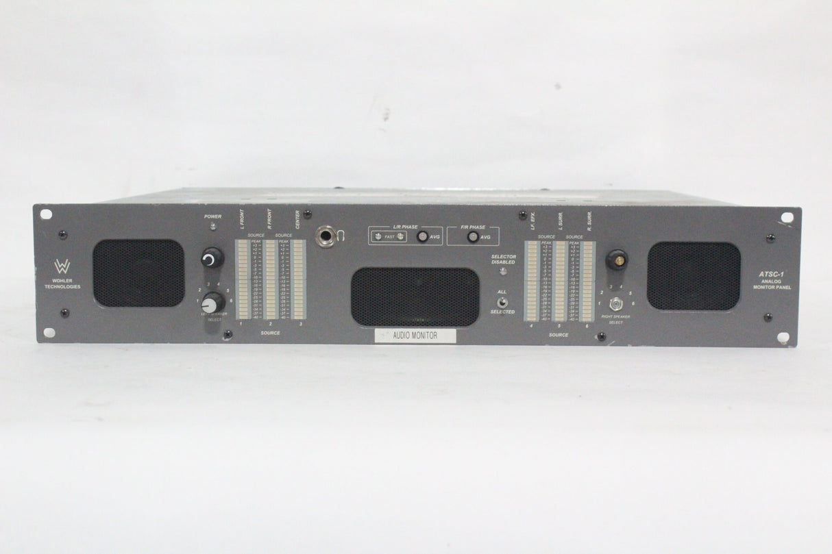 Wohler Technologies AMP2A-2S 2-Channel Professional Analog Audio Monitor Panel