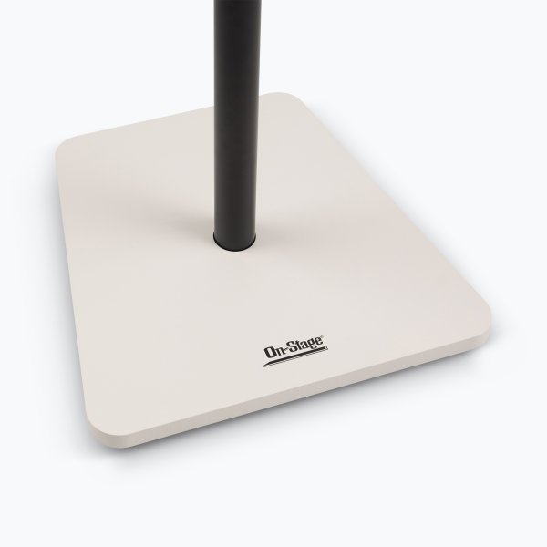 (NEW) On-Stage SMS7500W Wood Studio Monitor Stands (White, Pair)