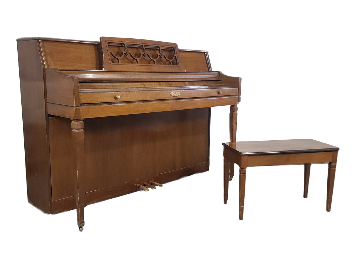 Wurlitzer 2616 Console Piano w/ Bench