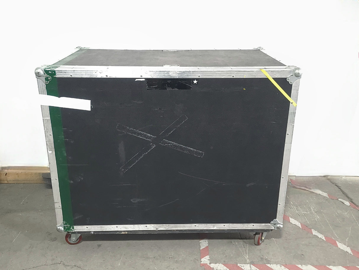 X-treme Cases Custom Wheeled Road Case w/ Storage Compartments & Patch Panels