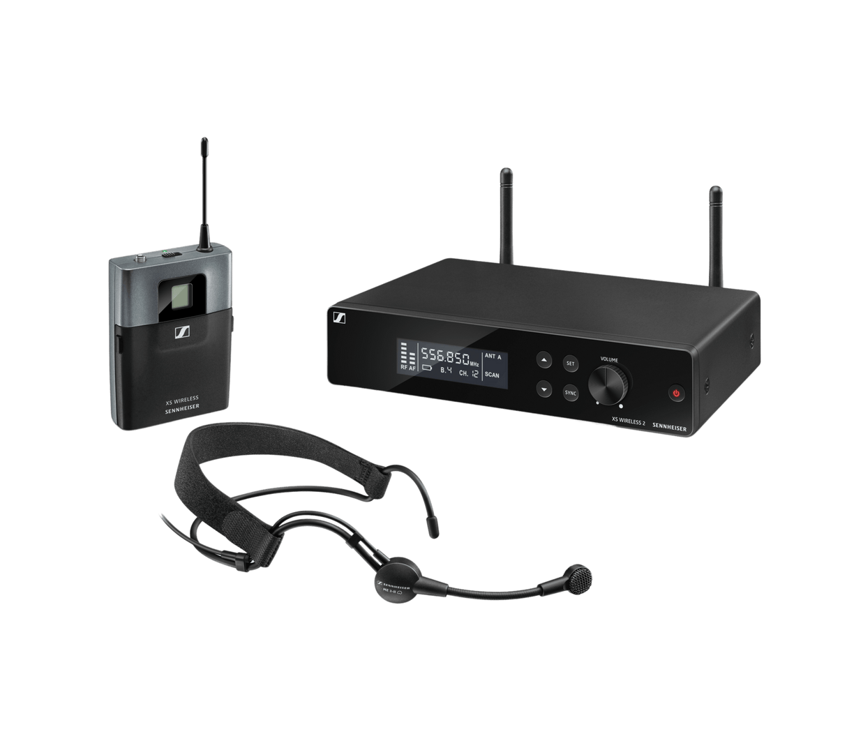 Sennheiser XSW2-ME3 Wireless Headset Microphone System (A: 548 to 572 MHz)