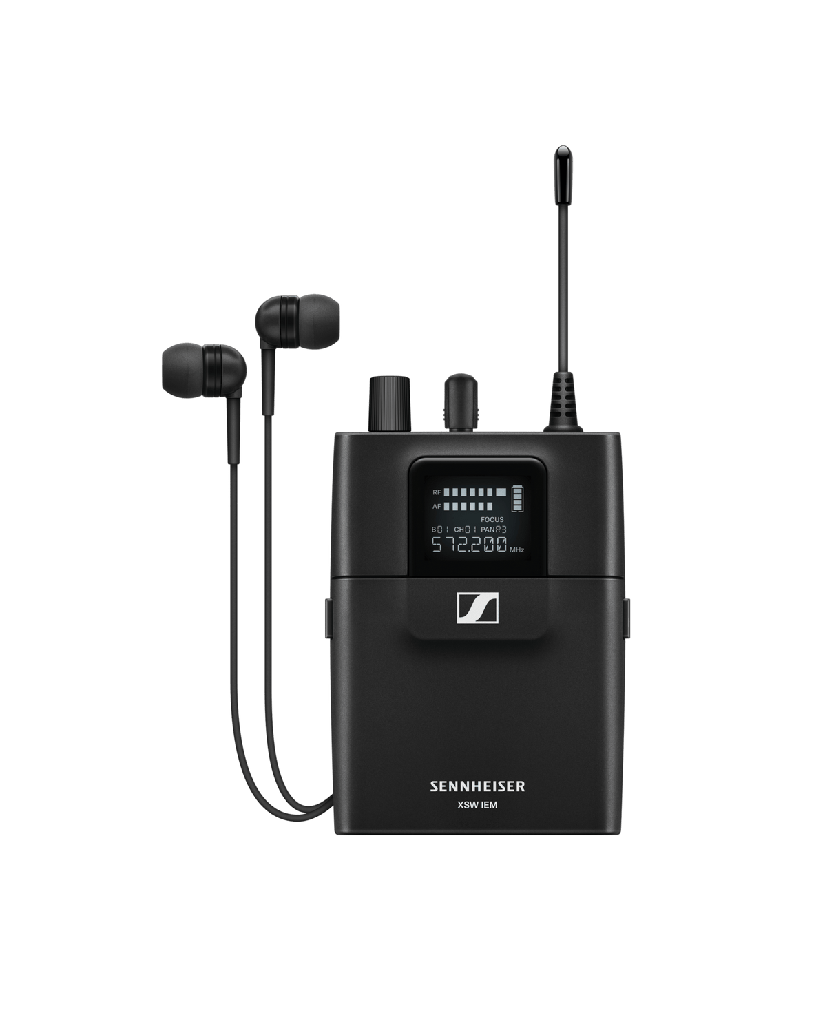 Sennheiser XSW IEM EK (A) Stereo Bodypack Wireless Receiver with IE 4 Earphones (A: 476 to 500 MHz)