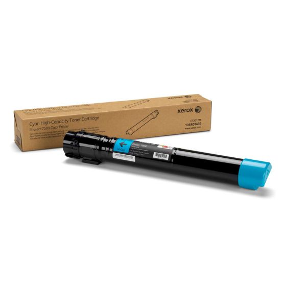 Xerox Phaser 7500 Cyan High Capacity Toner Cartridge
