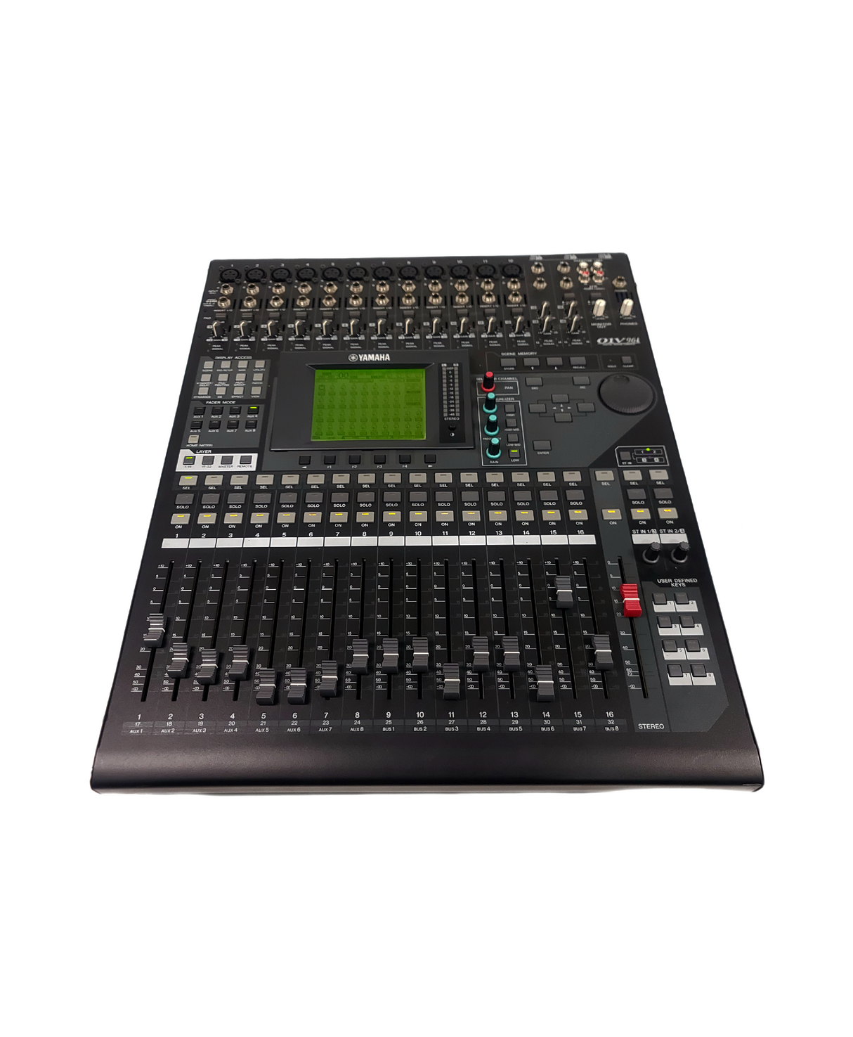 Yamaha 01V96i Digital Mixing Console in Wheeled Hard Case