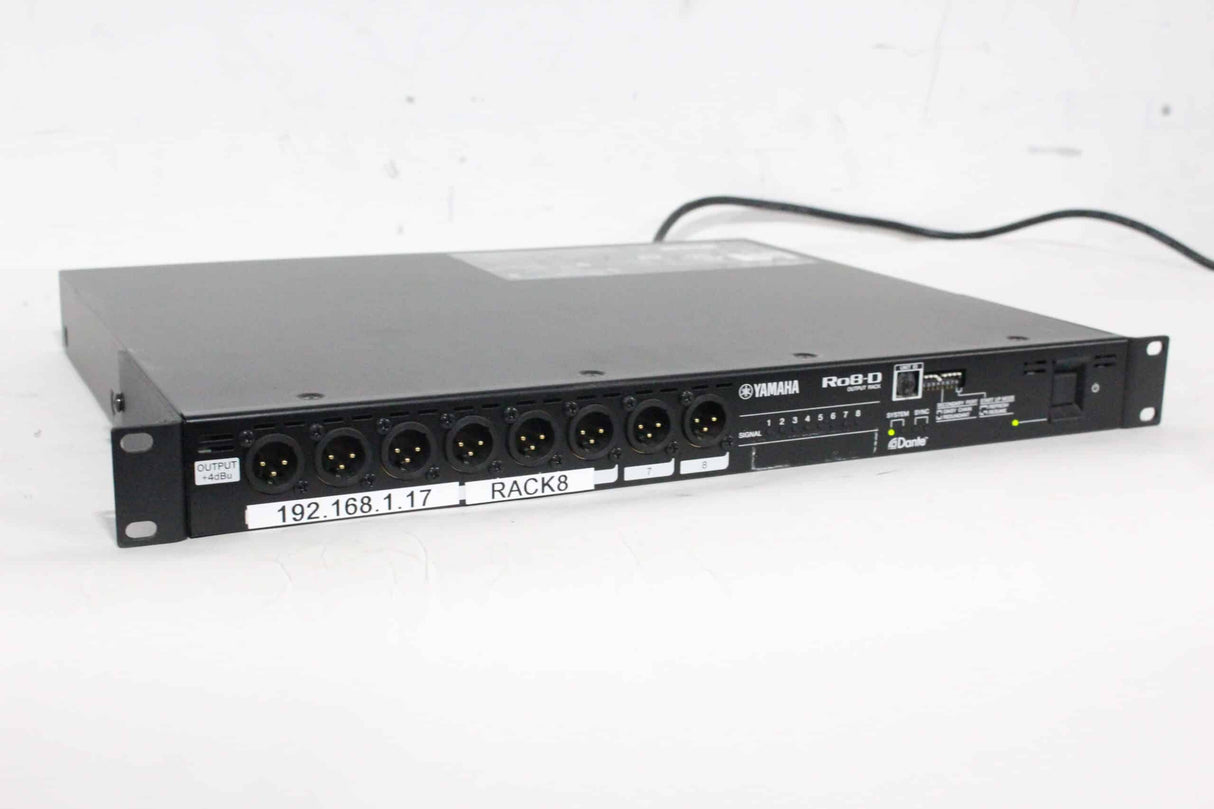 Yamaha Ro8-D Rio Series 8-channel Remote Output Rack