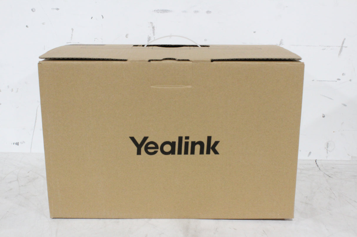 Yealink HD Video Conference System Kit w/ (1) UVC50 USB PTZ Camera, (1) CPW90 CP Wireless Expansion Mic, (2) VCM34 Monophone Arrays, (2) MSpeaker II Video Conferencing Soundbar