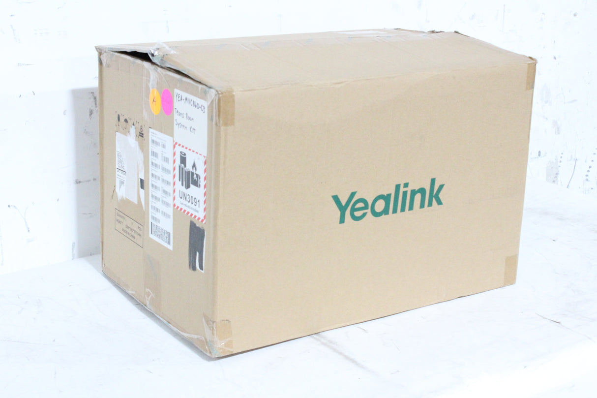 Yealink HD Video Conference System Kit w/ UVC50 USB PTZ Camera & HD IP Conference Phone