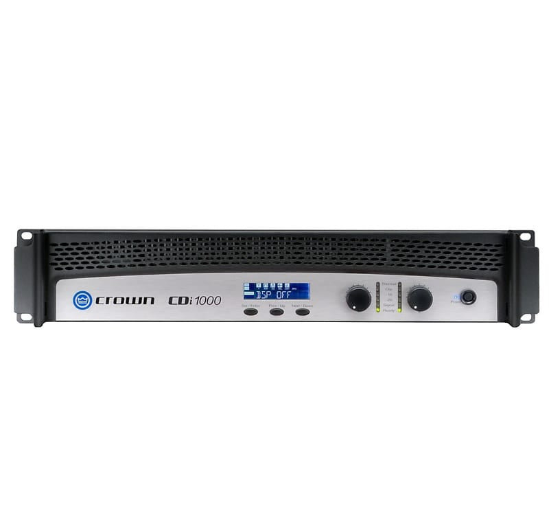 Crown CDI1000 CDi Series Professional 1.4kW DSP Install Amplifier