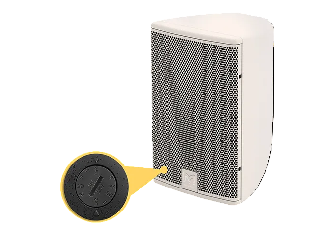 Martin Audio CDD6WTX-MAR 2-Way Passive 6.5" Loudspeaker, White, Pair