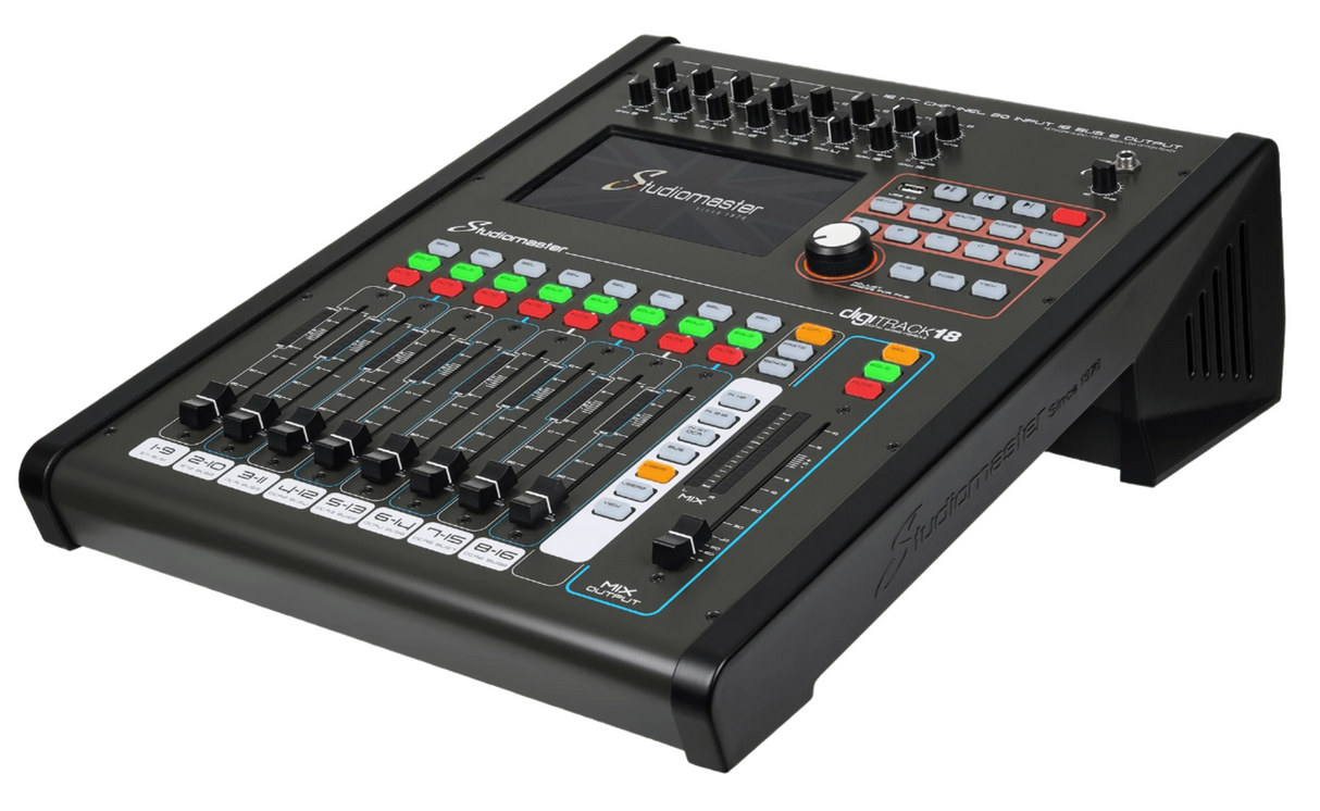 StudioMaster DigiTrack 18 Digital Mixing Console