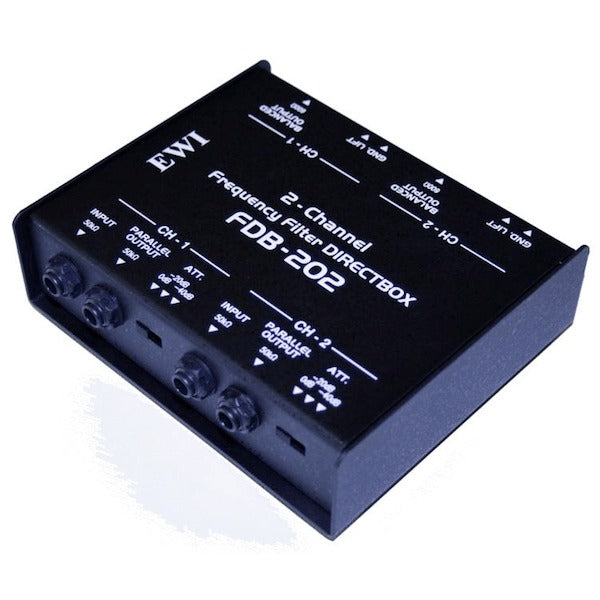 EWI FDB-202 2-Channel Passive Direct Box