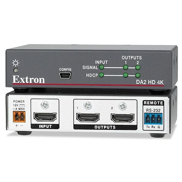 Extron DA2 HD 4K 2 Output HDMI Distribution Amp